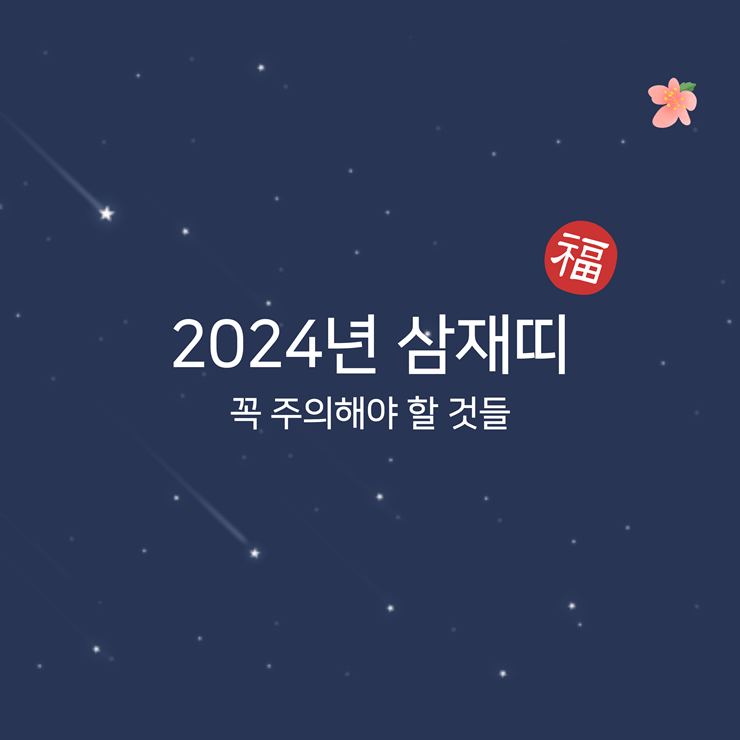 2024 삼재띠