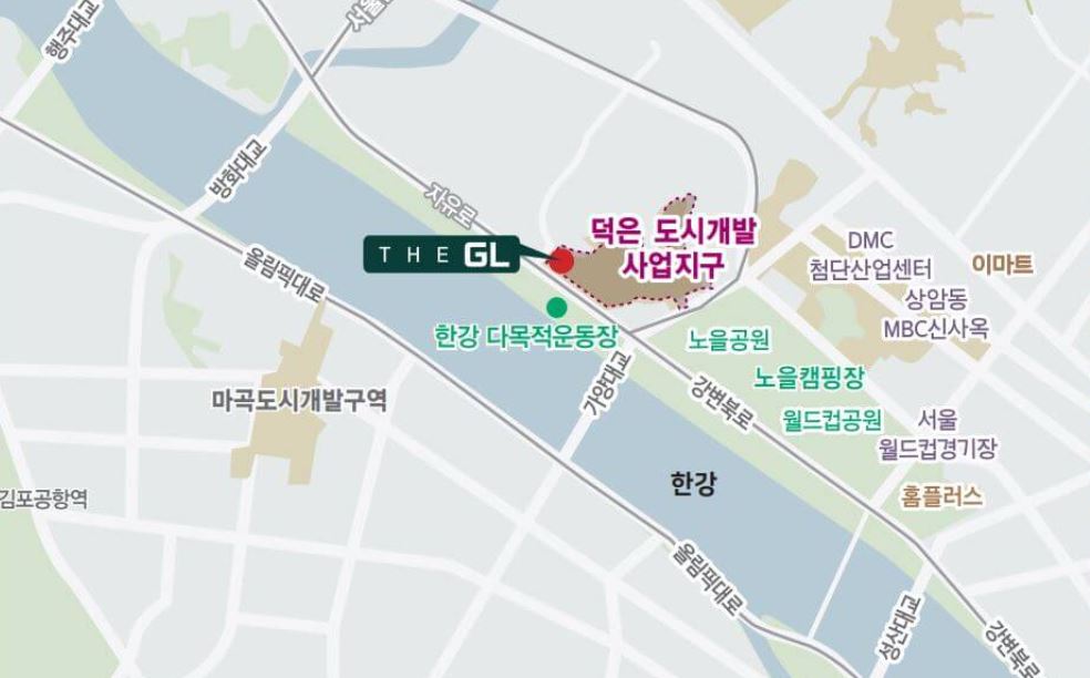  덕은 한강뷰 오피스텔 GL 메트로시티 한강 분양정보