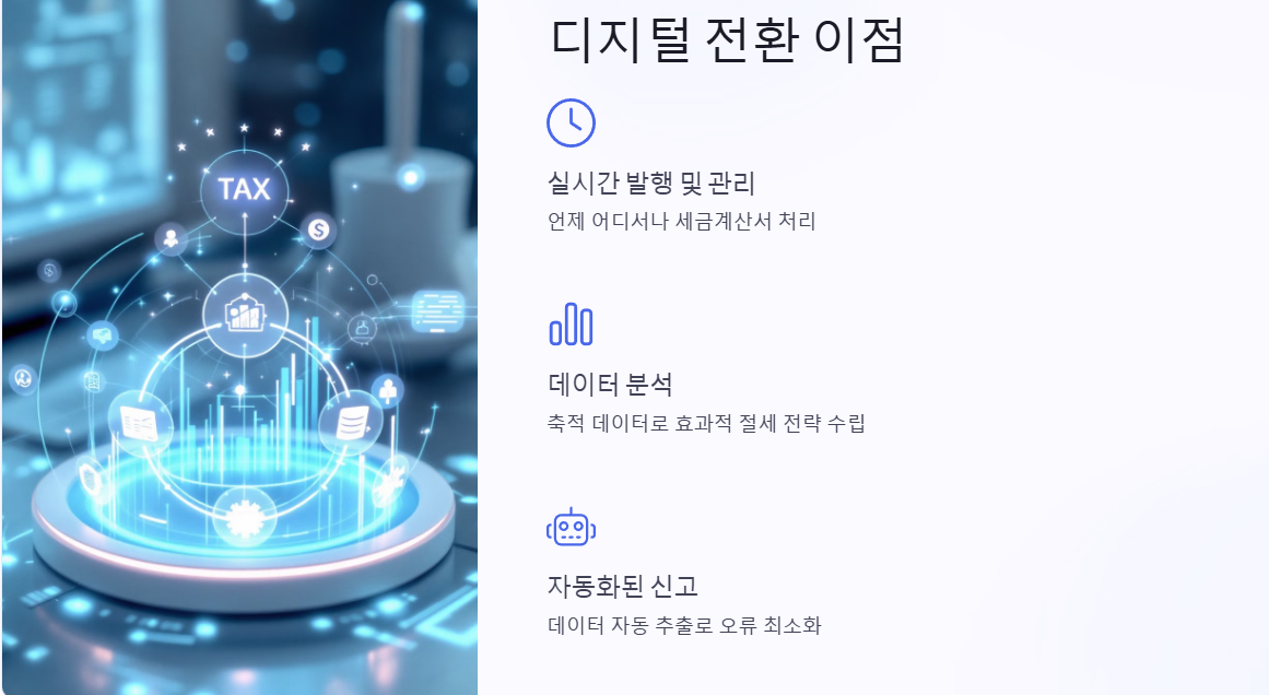 세금계산서 디지털 전환