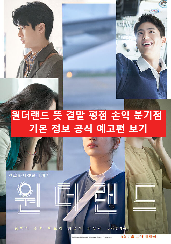  원더랜드 뜻 결말 평점 손익 분기점 기본 정보 공식 예고편 보기