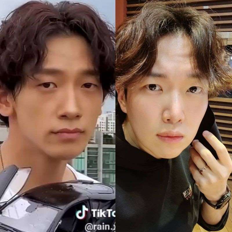  장성규, 비와 같은 파마했을 뿐인데…닮은꼴 100% “깜짝”
