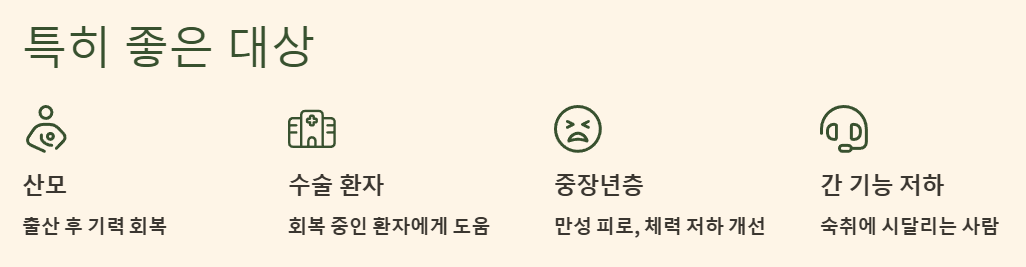 특히 좋은 대상 예시