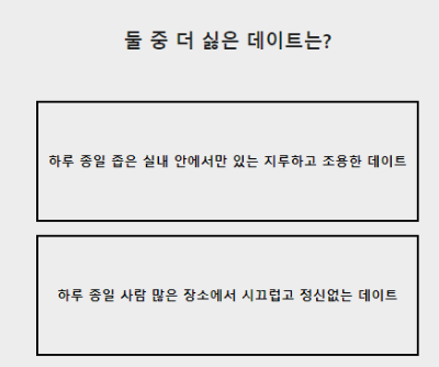 워터 연애 테스트