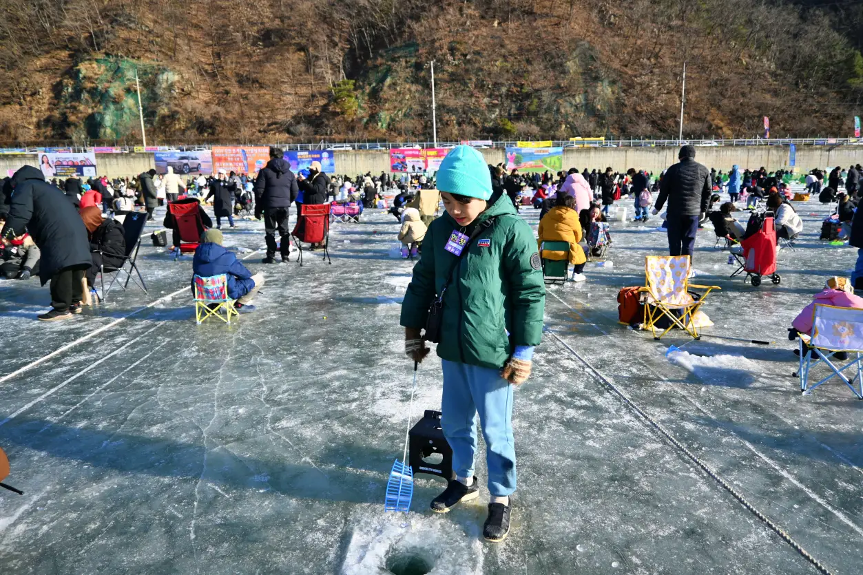 화천 산천어 축제 아이들과 함께한 얼음낚시 후기 사진 7