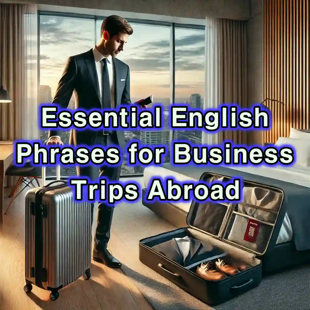 Essential English Phrases for Business Trips Abroad