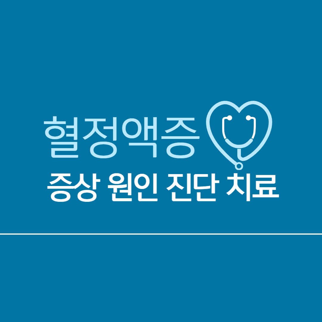 혈정액증 증상 원인 진단 치료