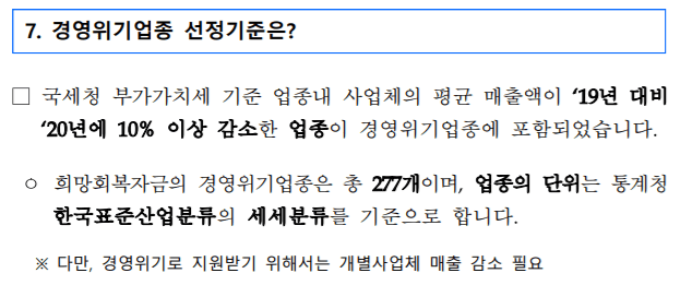 희망회복자금신청