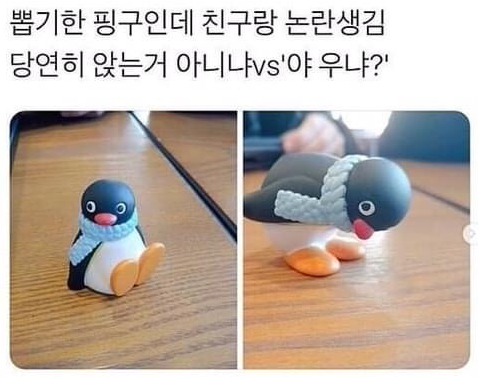  뽑기에서 뽑은 핑구 논란