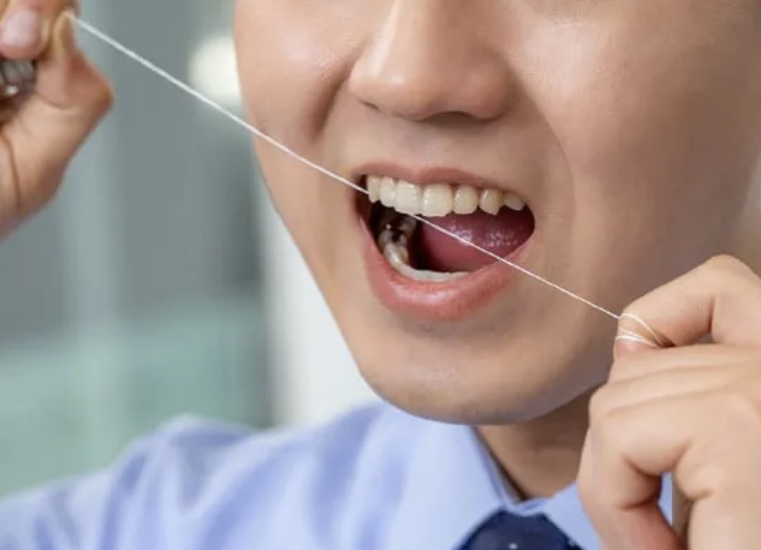 어쩌다 남편이 치실쓰는걸 본 와이프 ㅋㅋㅋㅋㅋㅋ