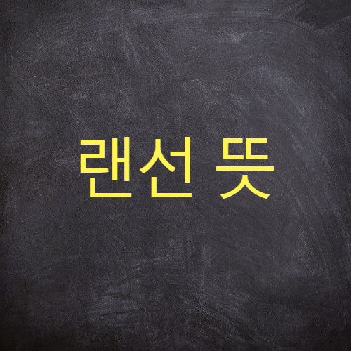  랜선 뜻