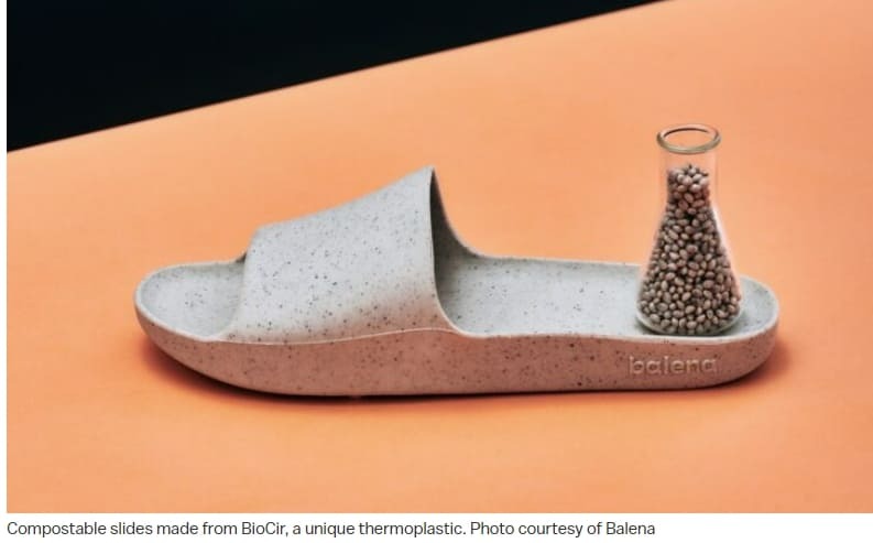 세계 최초의 완전 퇴비화 가능한 신발 VIDEO: World’s first fully compostable footwear on the way