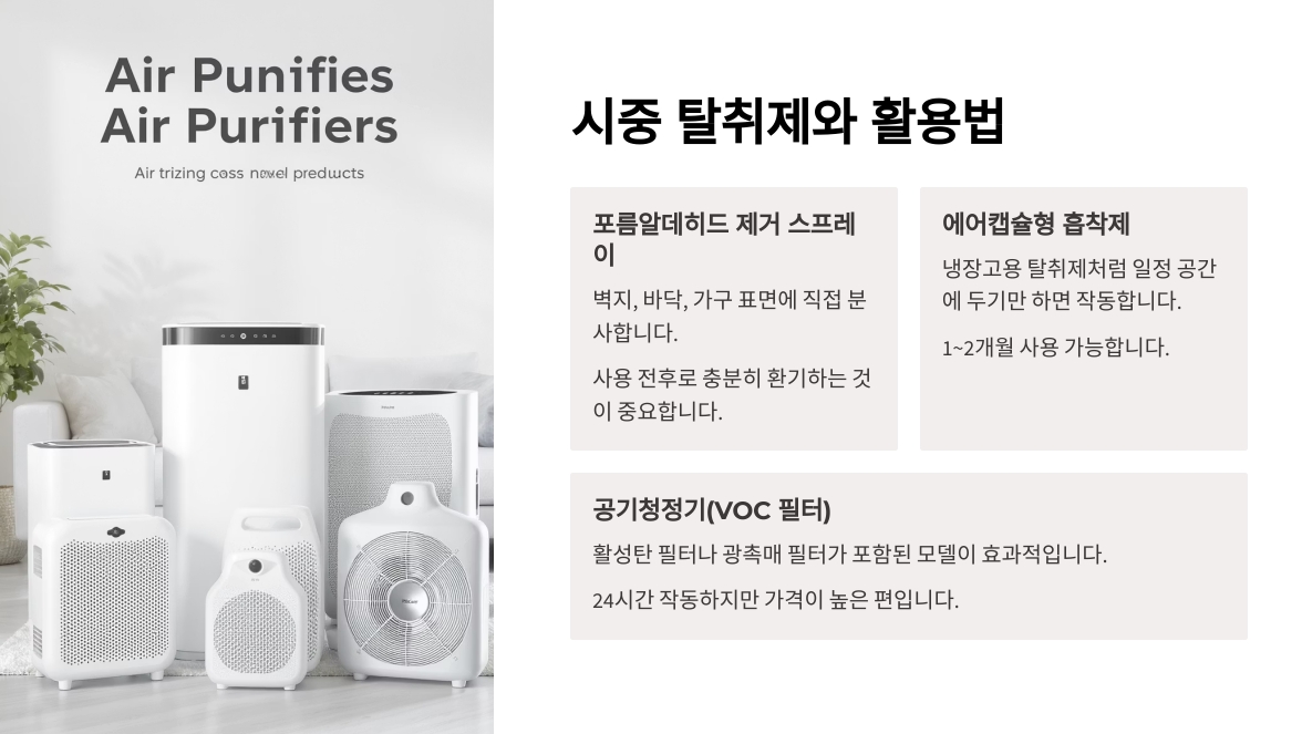 시중 탈취제와 활용법