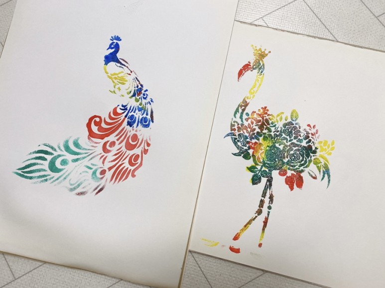 스크래치보드+애니멀 스텐실 도안#_집놀이! 엄마표 미술놀이!