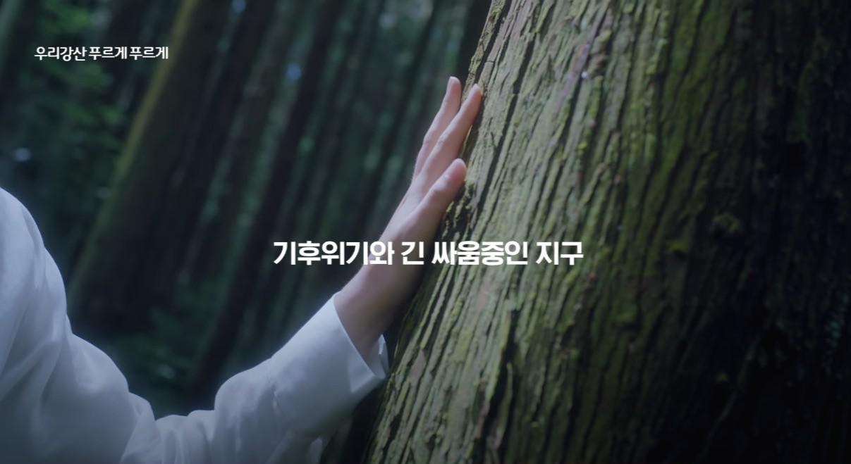  유한킴벌리 '우리강산 푸르게 푸르게' 2021, 지구의 지구력을 높이는 숲