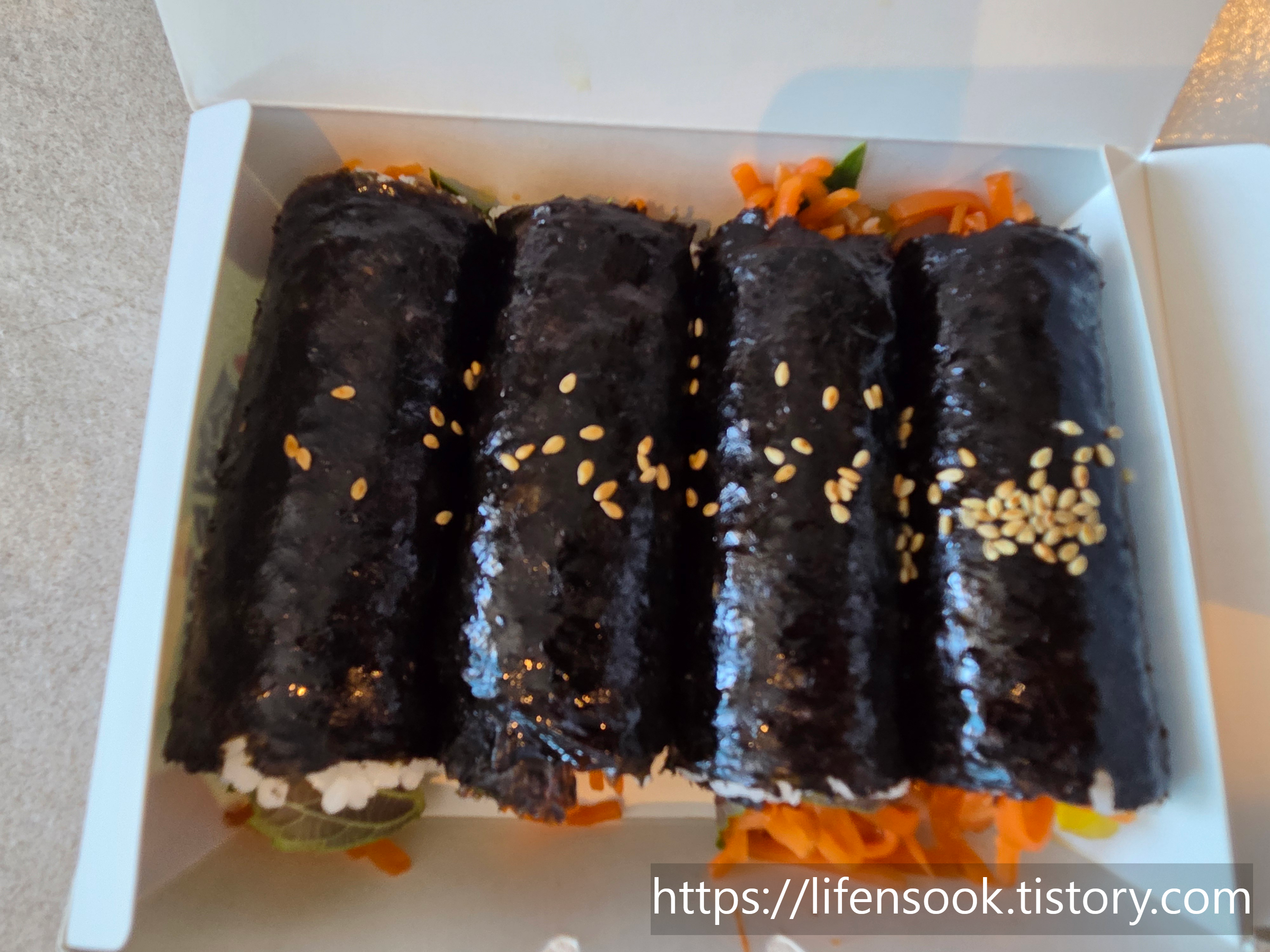 송정동인생김밥 참치먀요김밥