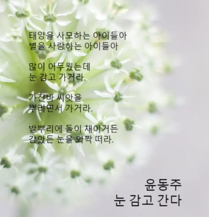  눈 감고 간다