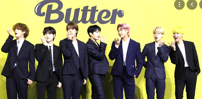  bts 버터 빌보드 4주 연속 1위