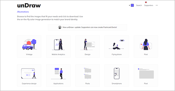 unDraw-사이트