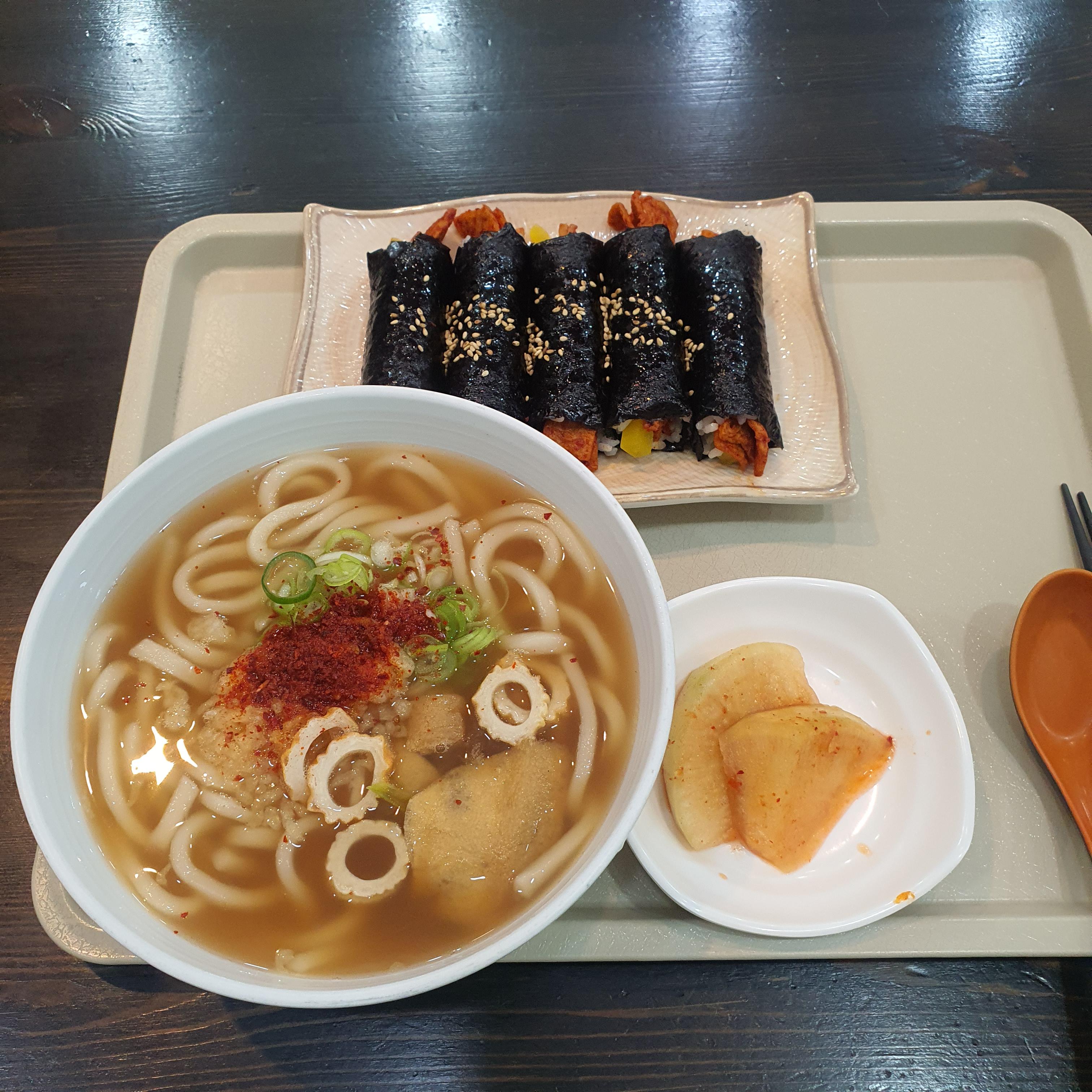  진천 월배 충무김밥 꼬마김밥 우동 '풍경김밥 상인점' 월배 이마트 맛집, 꼬마김밥 충무김밥 잘하는 곳, 내돈내산