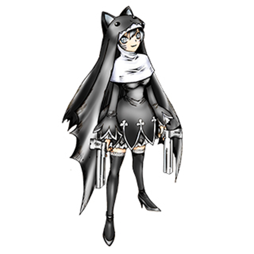  [디지몬도감] 시스타몬 느와르 シスタモン ノワール SISTERMONNOIR SISTERMONNOIR