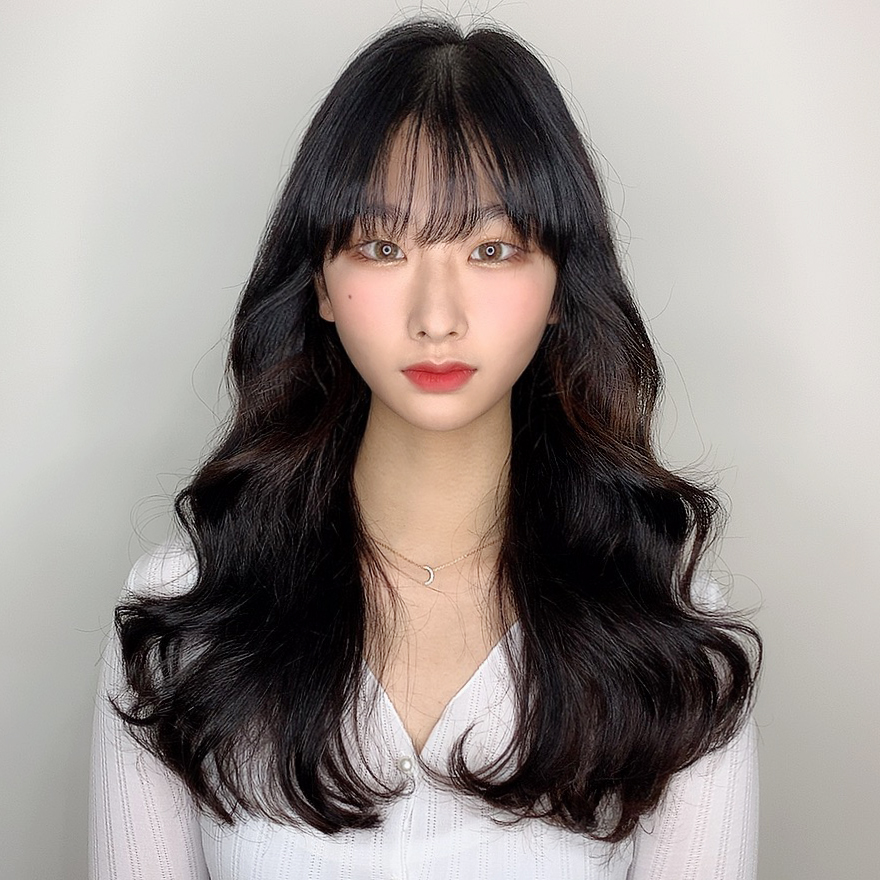 상담후 매직세팅을 했는데 대만족!! 여자 긴머리 스타일 3