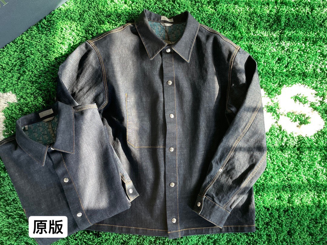  [DIOR] 디올 오블리크 픽셀 셔츠 033D490A272X_C585