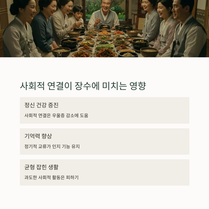 과학으로 증명된 2025년 최신 장수 비법