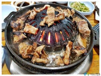 숯불 돼지갈비 담가 물갈비