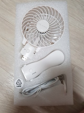  클래파 핸디형 미니 선풍기 BFB-HF2600W, 화이트 구매후기