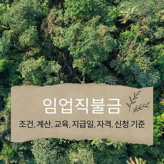 임업직불금