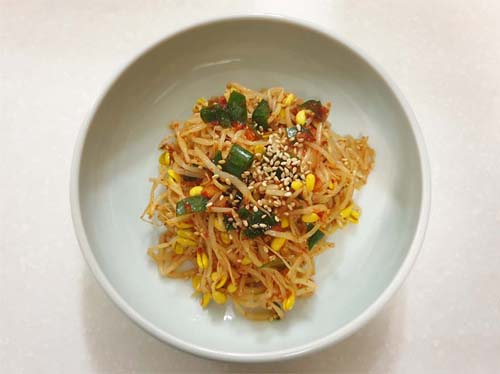  콩나물무침 만들기 / Seasoned Bean Sprouts