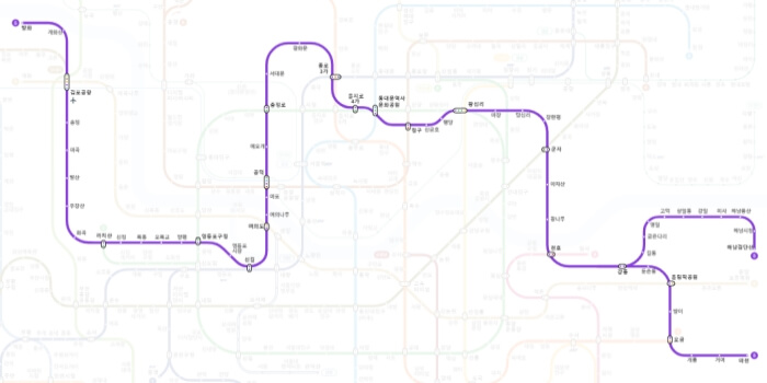 5호선 노선도
