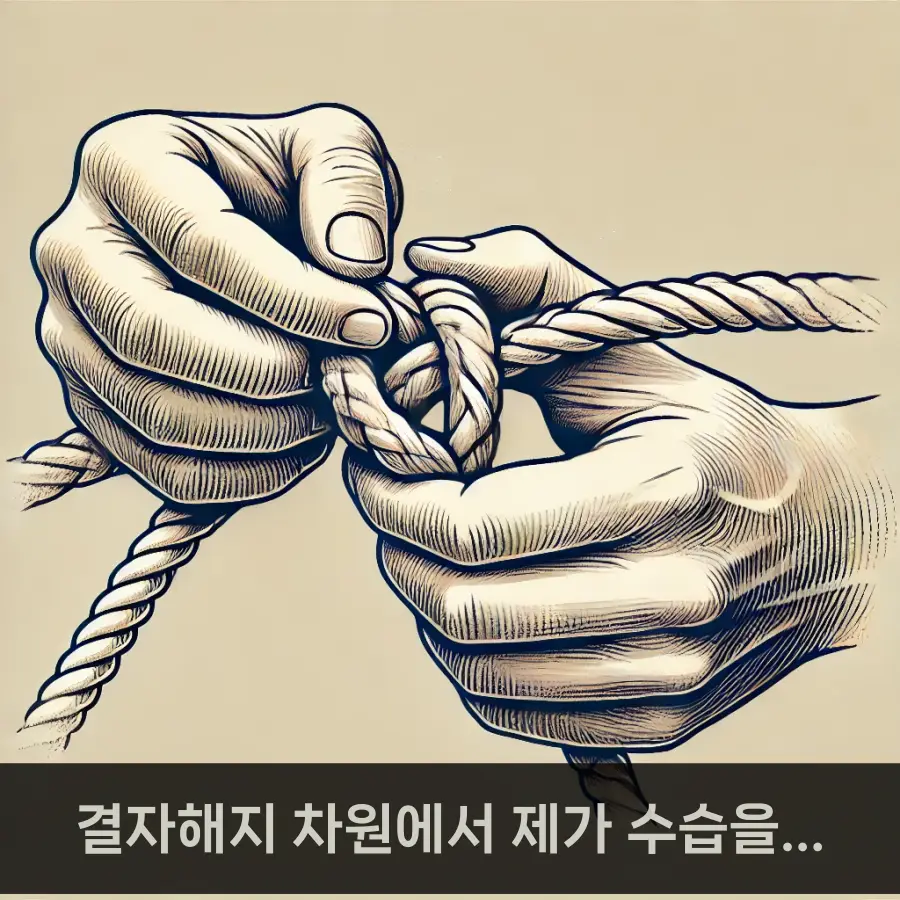 결자해지의 교훈과 활용: 시작한 자가 끝을 책임지는 법