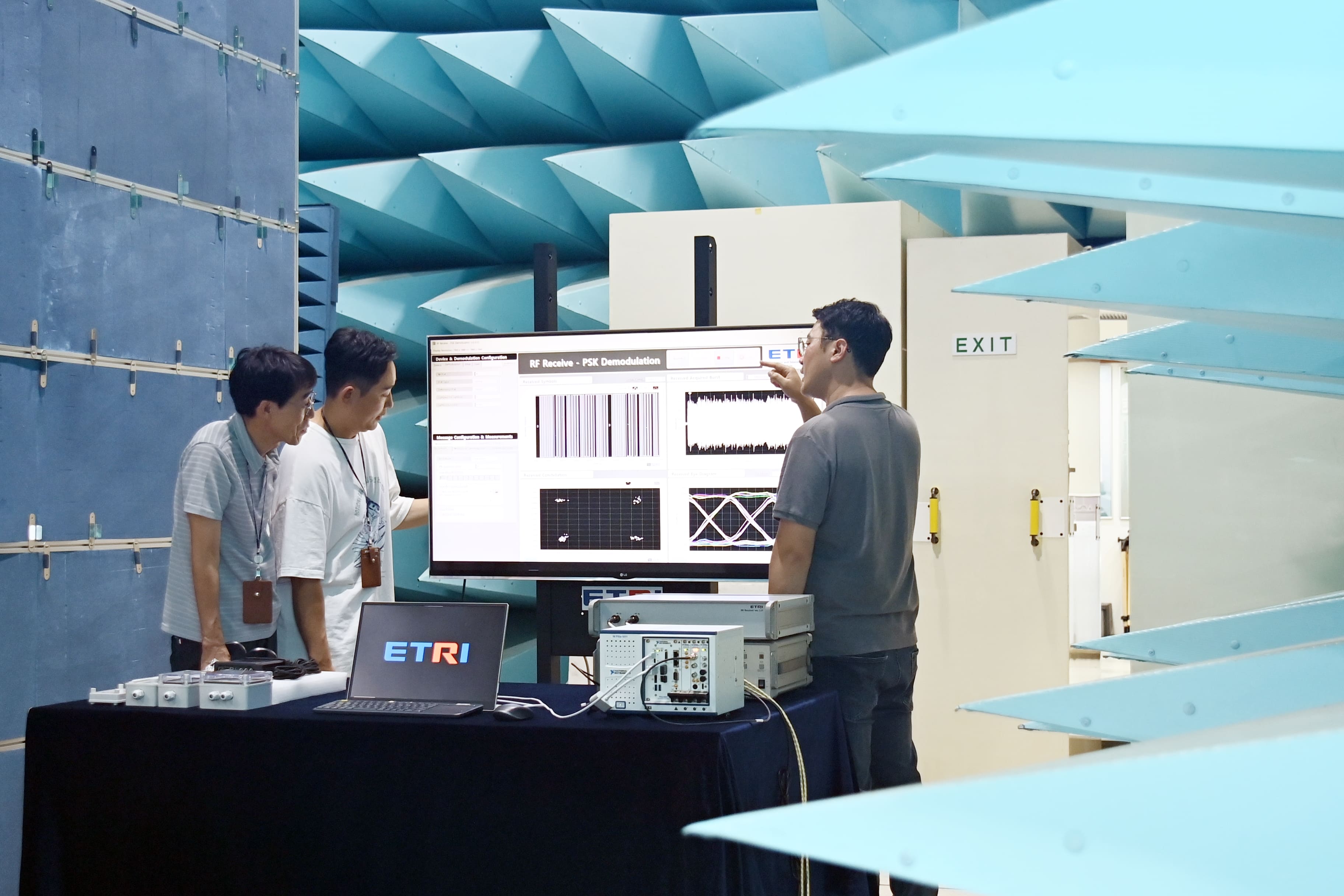 한국전자통신연구원(ETRI)&#44; 세계 최초 광산 내 40m 무선통신 가능 기술 개발