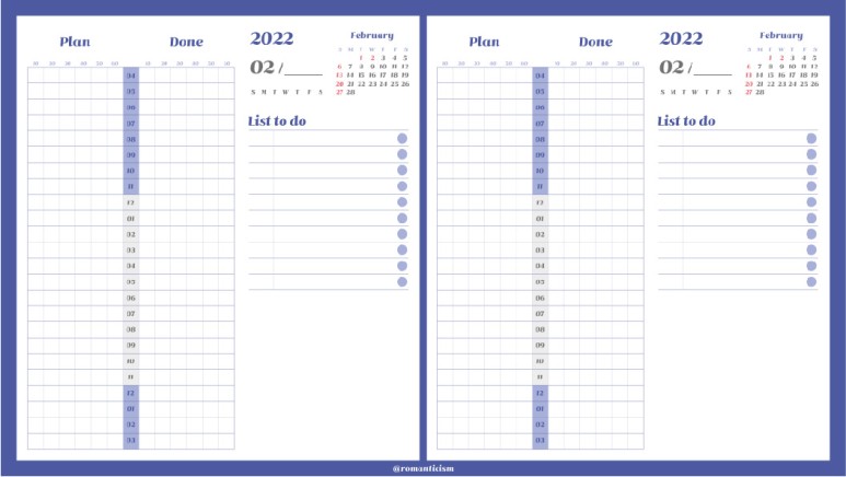 데일리플래너 속지 1