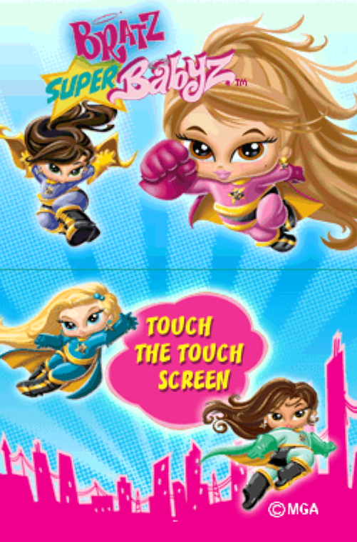  (NDS / USA) Bratz Super Babyz - 닌텐도 DS 북미판 게임 롬파일 다운로드
