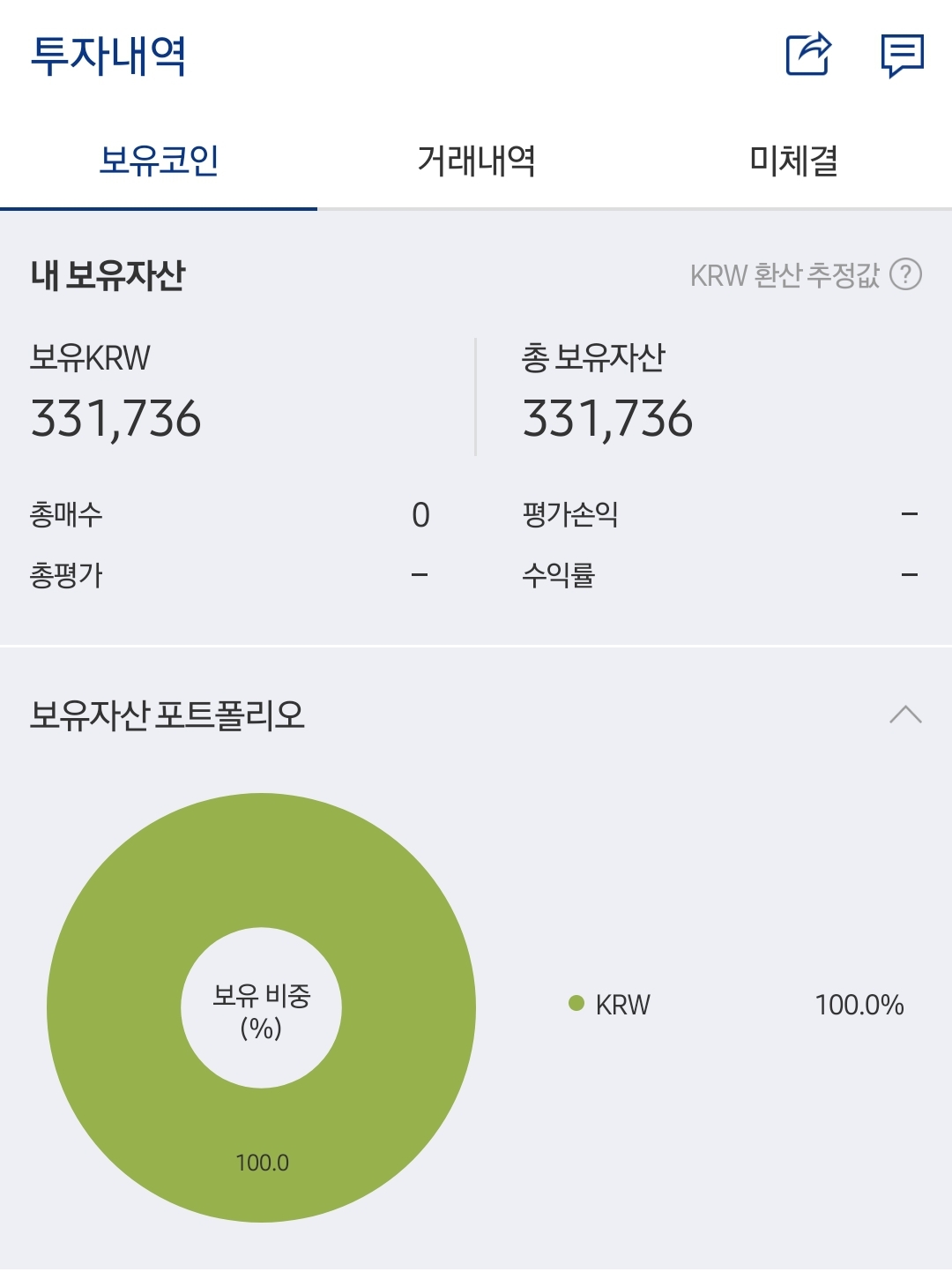  트레이딩 쉬는 중