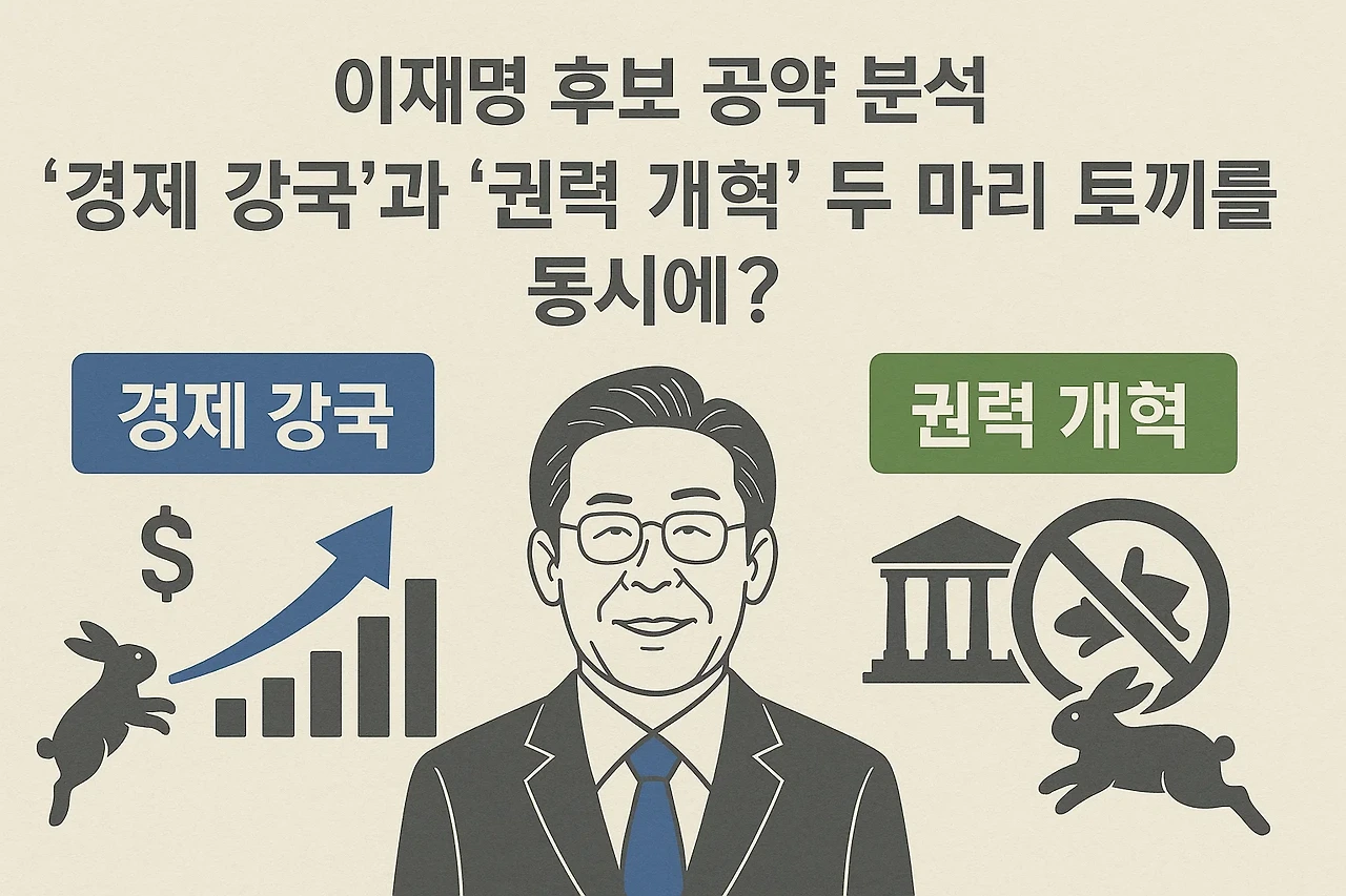 2025 대선 공약 비교: 이재명 vs 김문수 vs 이준석, 누가 진짜 실현 가능한 약속을 했을까?