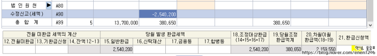 환급세액 - 발생할 때 (지방세 납부서까지!) 4