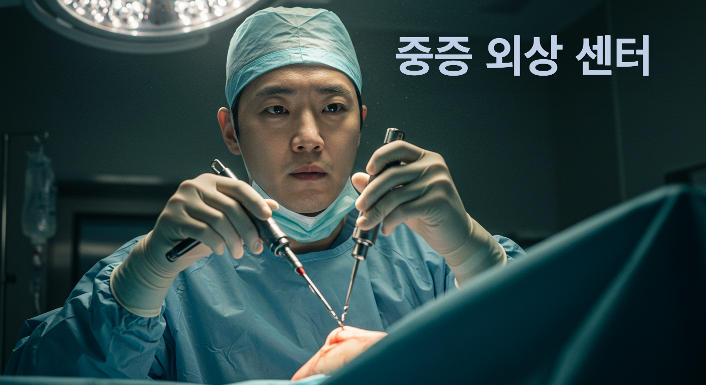 집도 중인 의사