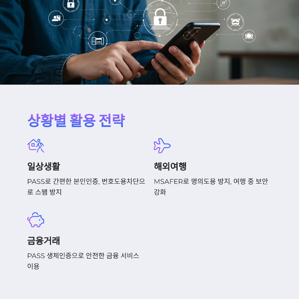 번호도용차단 서비스와 MSAFER, PASS 명의도용 방지 서비스 비교 및 활용 가이드
