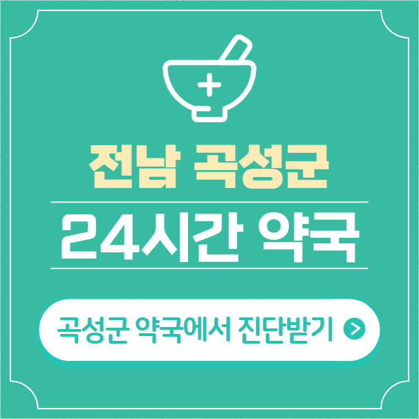  곡성군 24시간 약국 찾기 | 휴일 야간 심야 일요일 당번약국 13곳