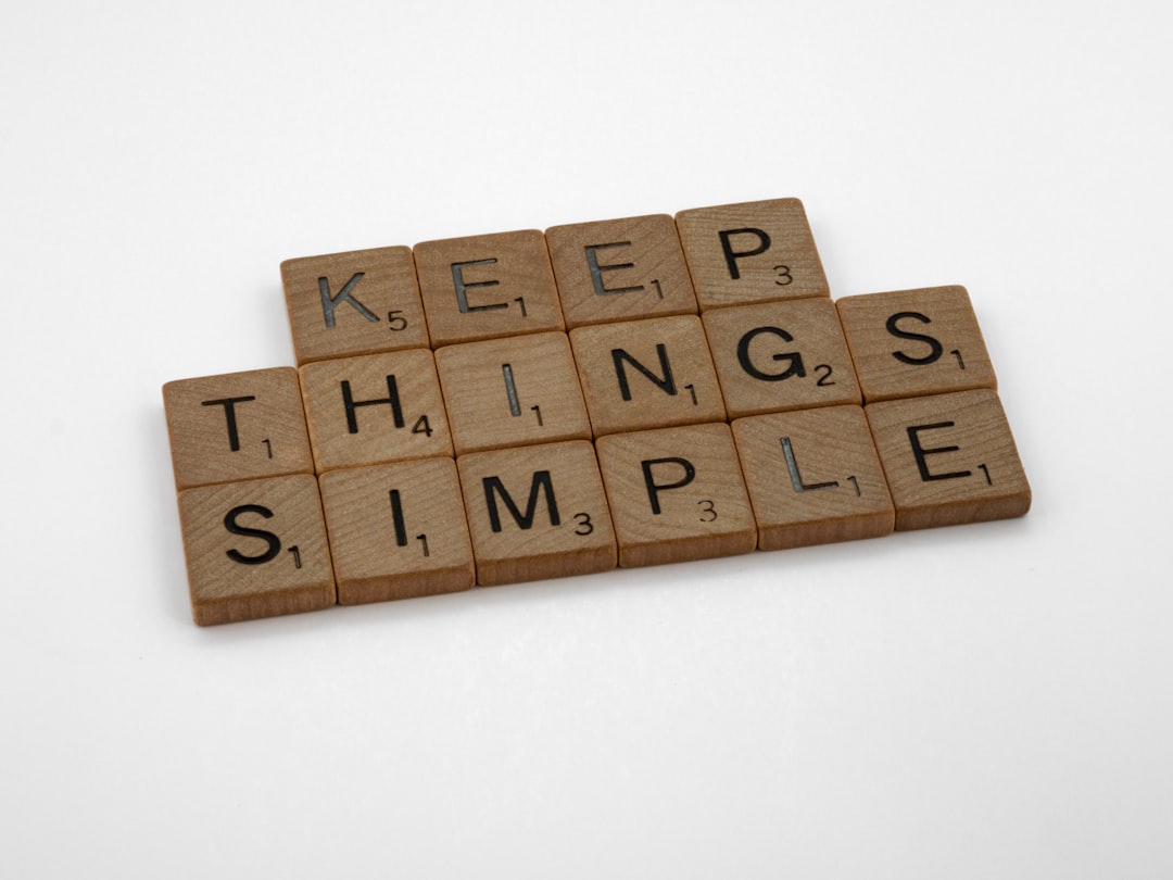 Simplification.