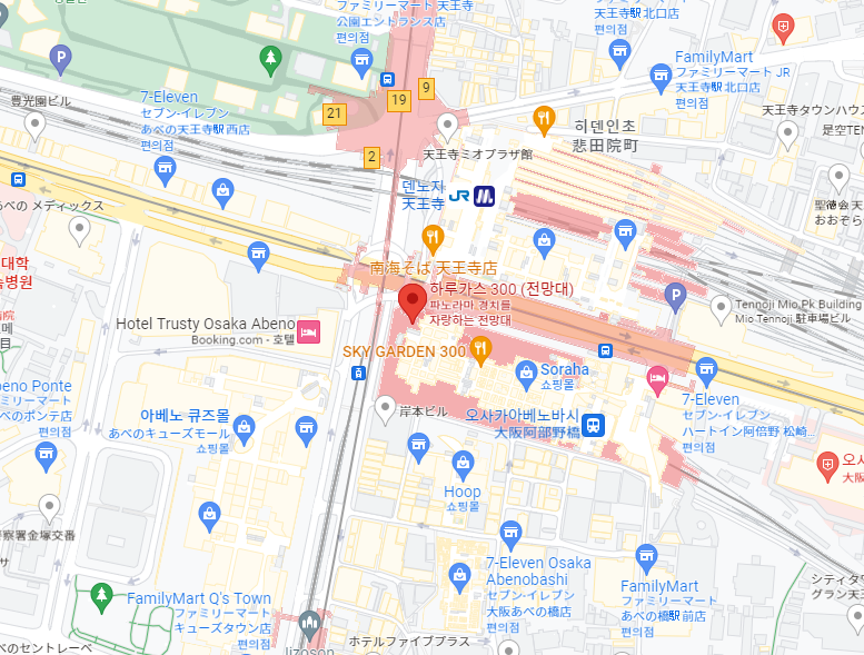 하루카스전망대
