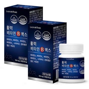 활력비타민b 고함량비타민b 8가지 복합 활력 비타민b b1 b2 b6 b12 비오틴 엽산 판토텐산&#44; 700mg&#44; 180정
