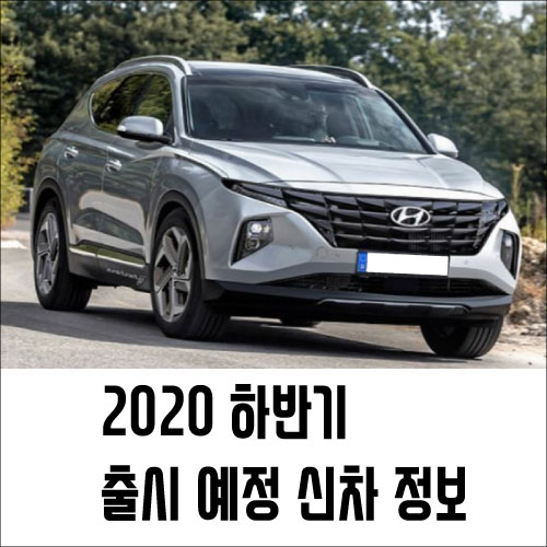  2020 하반기 출시예정 신차 정보