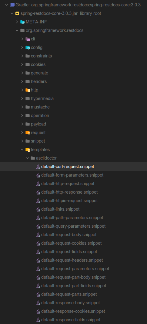 Spring REST Docs API 문서화
