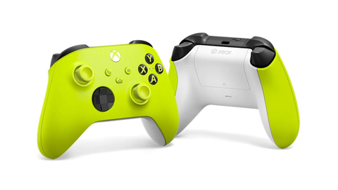  Xbox 무선 컨트롤러 가격, 밝은 노란색과 붉은 위장 컬러의 2 색이 손끝을 장식에 새로운 색상 등장