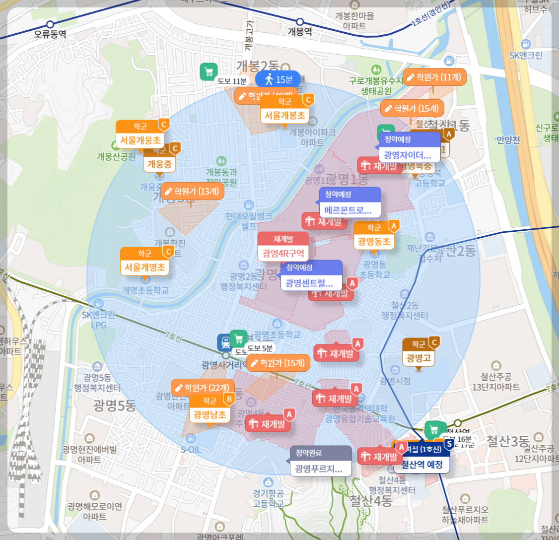 광명자이더샵포레나 (광명 뉴타운 1구역) 일반분양 청약 정보 (일정, 분양가, 입지분석)