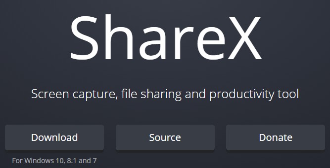 시간제한 및 워터마크 삽입 없는 무료 영상녹화 프로그램 ShareX